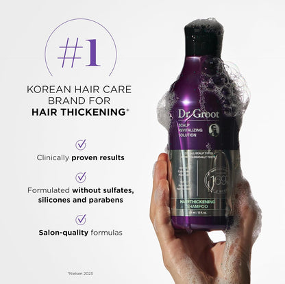 Set de champú y acondicionador Dr. Groot Thickening para la caída del cabello